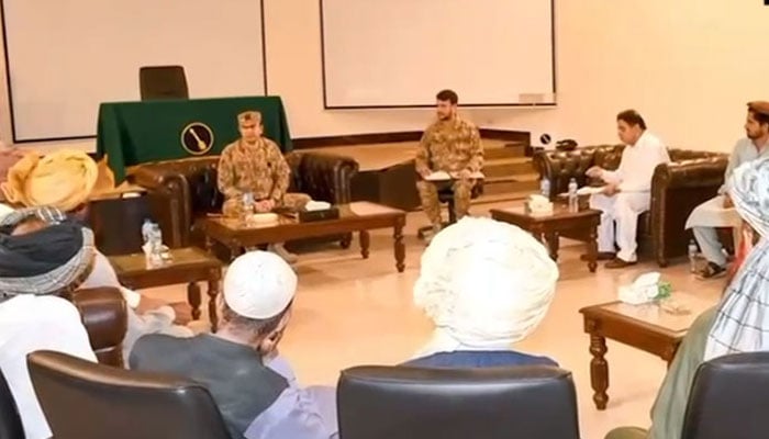 A view from the peace jirga held in Miranshah, North Waziristan with the support of Pakistan Army on August 2, 2025. — Radio Pakistan