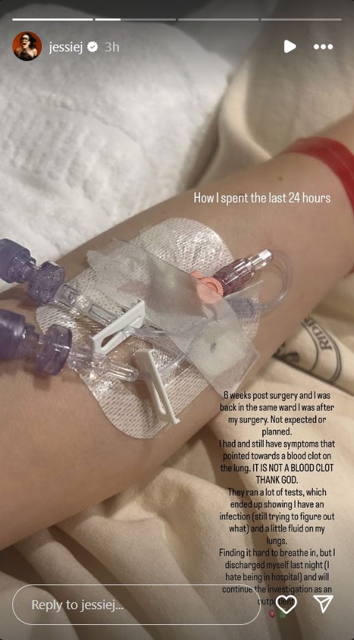 Jessie J opens up about her health woes after cancer surgery
