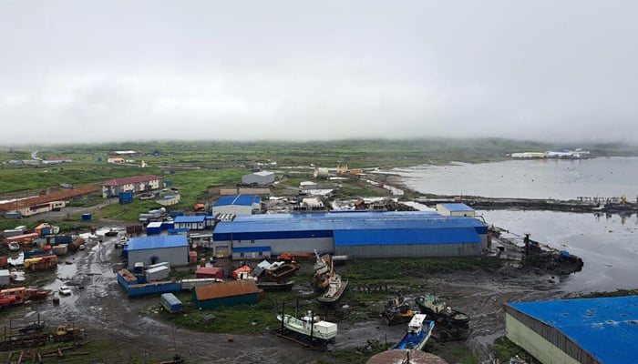 The eastern Russian town of Severo-Kurilsk was hit by a tsunami on July 30, 2025, after an major earthquake in the Kamchatka peninsula. — AFP