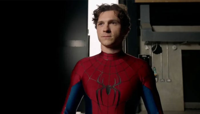 Marvel gives first official look at Tom Holland’s new Spider-Man suit