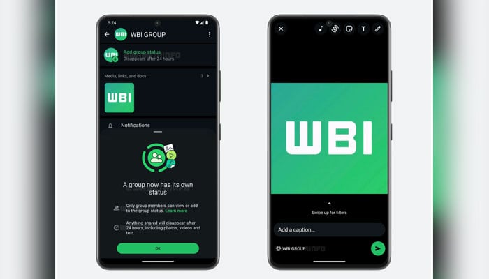 A display of the new WhatsApp feature. — WABetaInfo/File