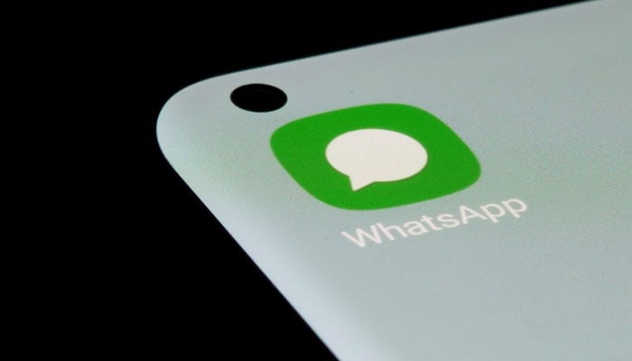 WhatsApp app is seen on a smartphone in this illustration taken, July 13, 2021. — Reuters