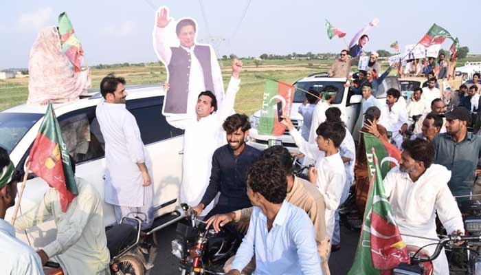 PTI supporters take to streets in different parts of country to demand party founder Imran Khans release on August 5, 2025. — X/@PTIofficial