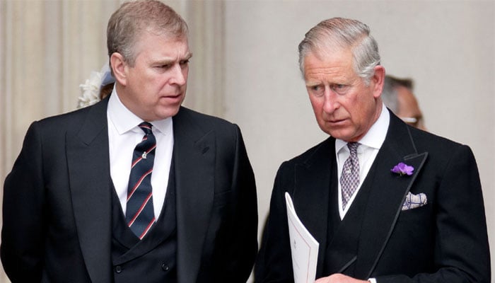 King Charles is helping Prince Andrew?