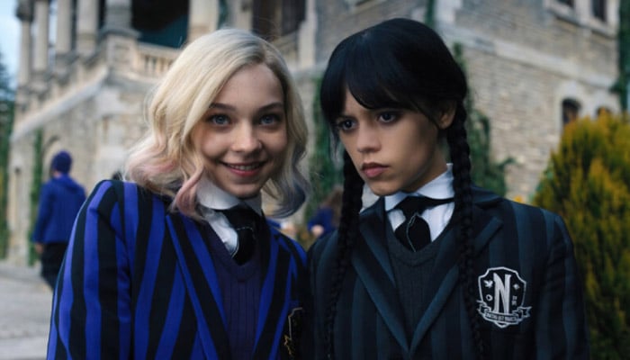 Jenna Ortega, Emma Myers gush over each other