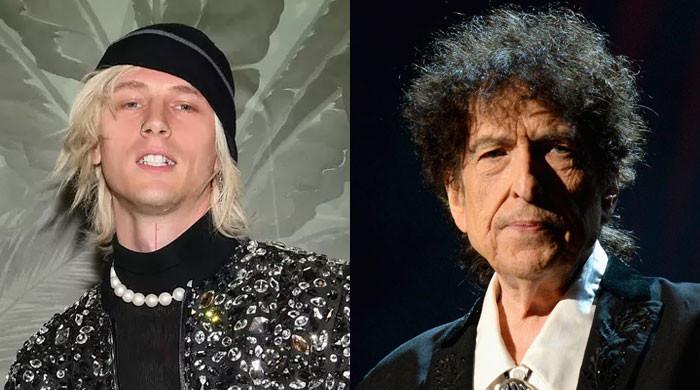 Machine Gun Kelly gushes over surprise collaboration with Bob Dylan