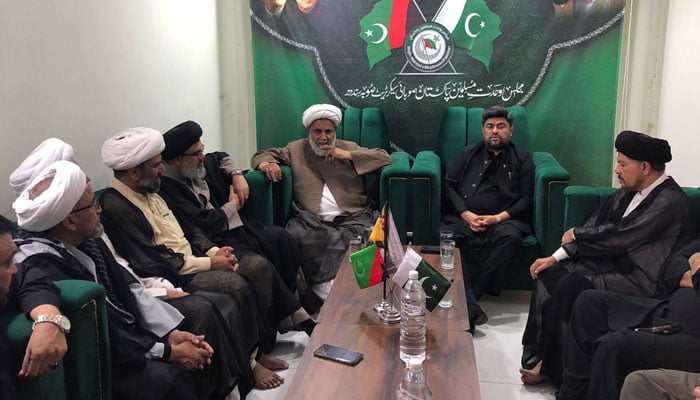 Sindh governor holds talks with MWM delegation in Karachi, August 7, 2025. — X/@mwmpakofficial