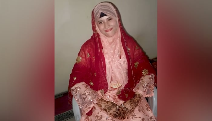 Rawalpindi honour killing victim,Sidra Arab. — Geo News