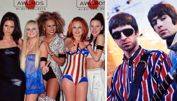 Spice Girls reunite at Oasis live show putting aside old feud