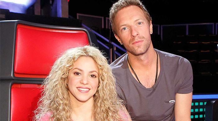 Shakira honors favorite 'colleague' Chris Martin after Los Angeles show