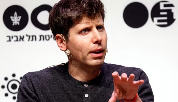 Sam Altman, CEO of Microsoft-backed OpenAI and ChatGPT creator speaks during a talk at Tel Aviv University in Tel Aviv, Israel June 5, 2023. — Reuters
