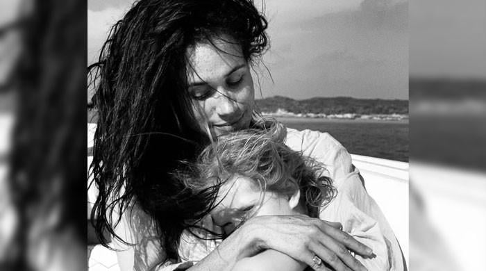 Meghan Markle with Princess Lilibet