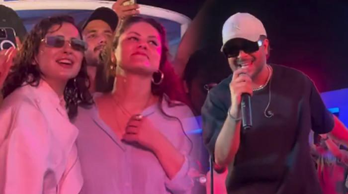 Hania Amir's appearance at Asim Azhar's concert sparks social media buzz