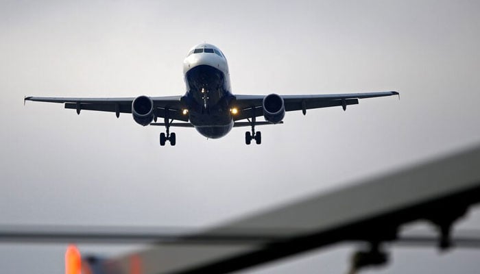 An airplane prepares to land at an airport. — Reuters/File