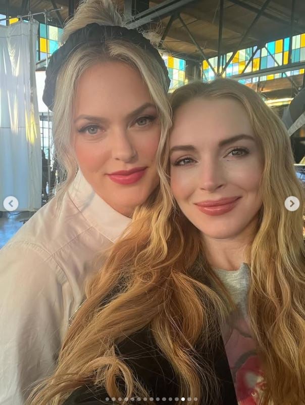 Lindsay Lohan marks unique ‘Parent Trap reunion in ‘Freakier Friday