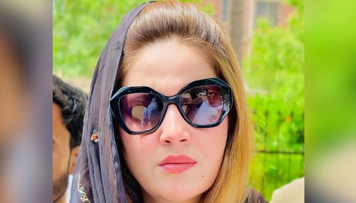 This undated photo shows PTI leader Zartaj Gul. —Instagram@zartajgullwazir