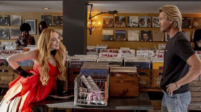 Lindsay Lohan and Chad Michael Murray in Freakier Friday improvised scene
