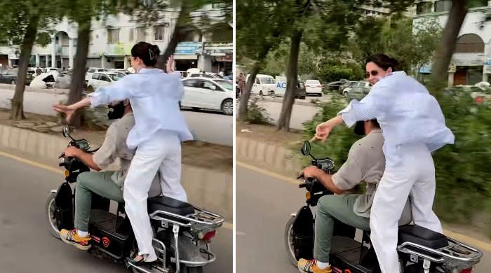 Hania Aamir faces backlash over bike dance video 