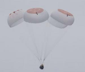 Four astronauts splash down off California after five months on ISS