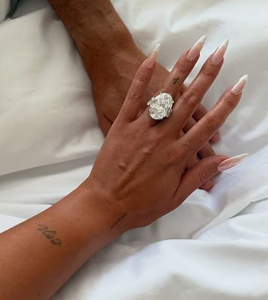 Cristiano Ronaldo pops the question to Georgina Rodriguez