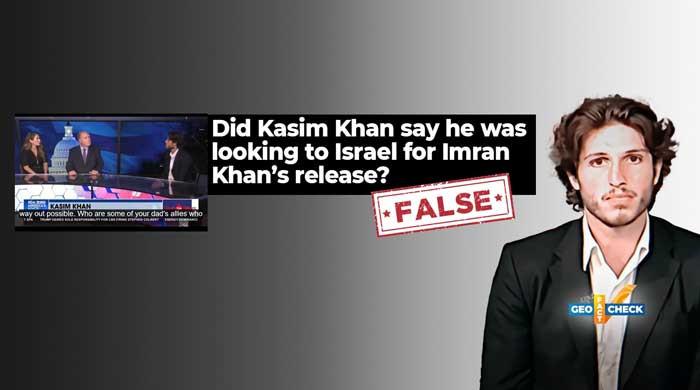 Fact-check: No. Kasim Khan did not say he was looking to Israel for Imran Khan's release