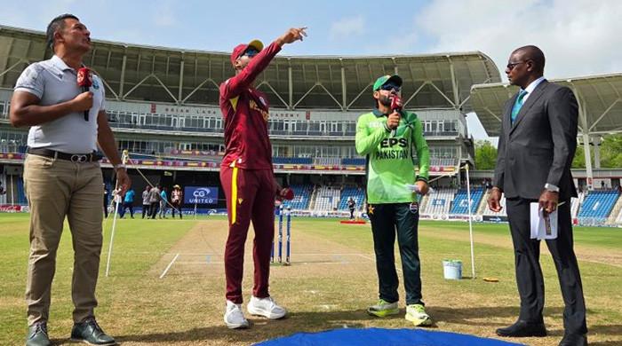 Pakistan opt to bowl after winning toss against West Indies  www.geo.tv