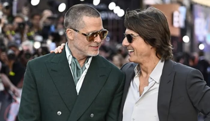 Photo: Brad Pitt hopeful for collaboration with Tom Cruise after years long beef