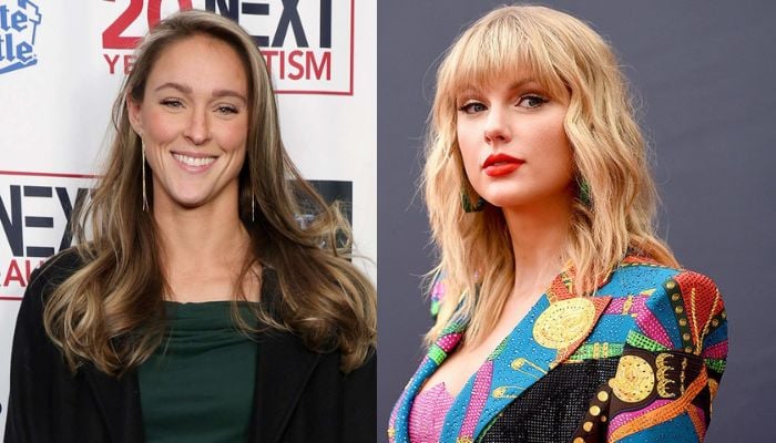Kylie Kelce speaks out after Taylor Swift shakes up her New Heights record
