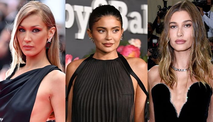 Hailey Bieber, Bella Hadid and Kylie Jenner have girls’ night out