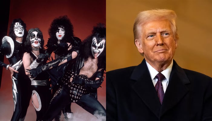 KISS band receives Kennedy Center Honor from Donald Trump