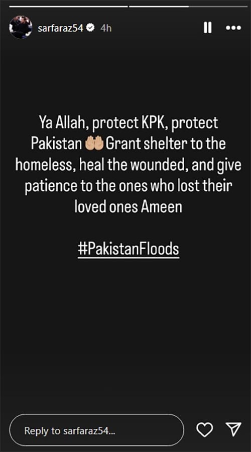 Celebrities, cricketers mourn flood devastation in northern Pakistan