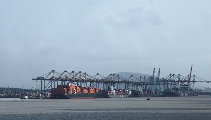 Shipping containers are seen on a ship at the Jawaharlal Nehru Port in Navi Mumbai, India, August 11, 2025. — Reuters