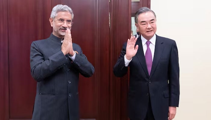 Chinese State Councilor and Foreign Minister Wang Yi meets Indian Foreign Minister Subrahmanyam Jaishankar on the sidelines of the Shanghai Cooperation Organisation meeting in Moscow, Russia September 10, 2020. — Reuters