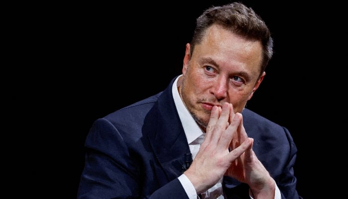Elon Musk, Chief Executive Officer of SpaceX and Tesla and owner of Twitter, gestures as he attends the Viva Technology conference dedicated to innovation and startups at the Porte de Versailles exhibition centre in Paris, France, June 16, 2023. — Reuters