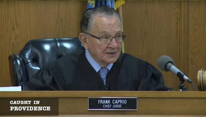 Providence Municipal Court Chief Judge Frank Caprio. — YouTube/Caught in Providence.