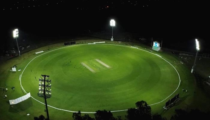 Night view of Islamabad Club Cricket Ground. — Facebook/@IslamabadClubIslamabad