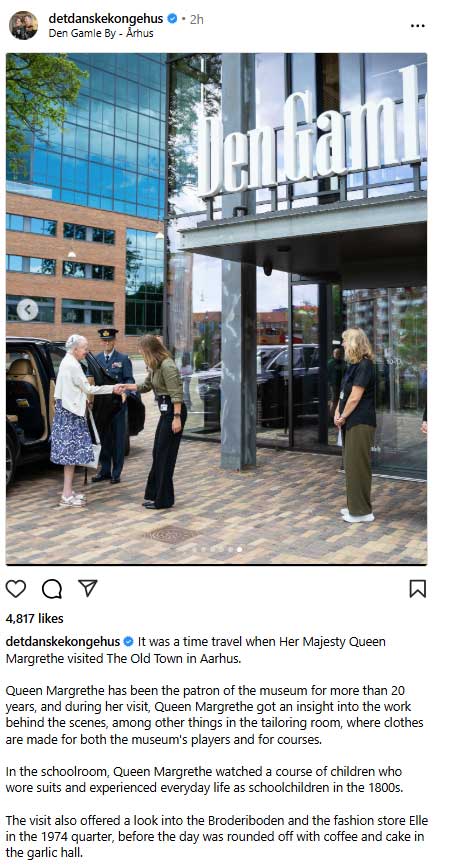 Royal family says Queen took time travel journey