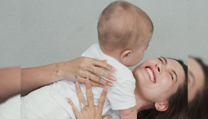 Hailey Bieber marks son Blue Jacks special day