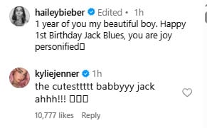 Hailey Bieber over moon on son Jacks milestone day
