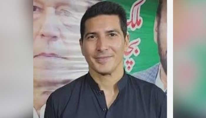 PTI founder Imran Khans sister, Aleema Khan’s son Shershah. — X/@PTIofficial