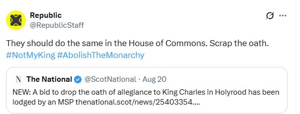 Major bid against King Charles gets support during his Balmoral stay