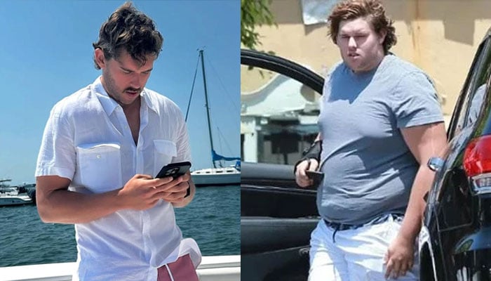 Christopher Schwarzeneggers massive weight loss captured online