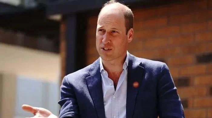 Prince William with his family in public