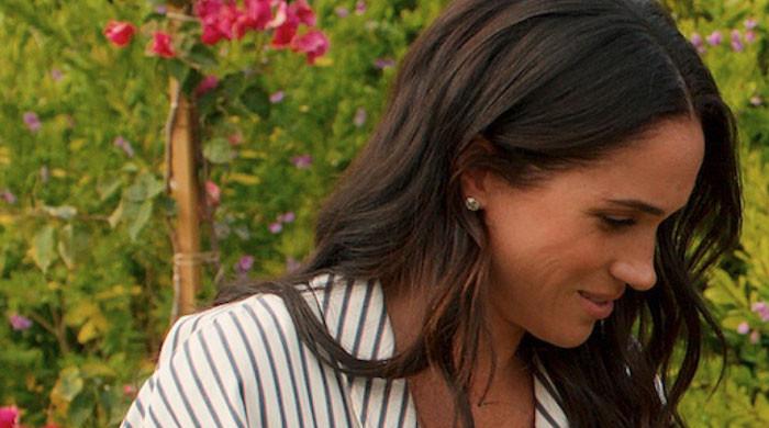 Meghan Markle with Prince Archie and Princess Lilibet