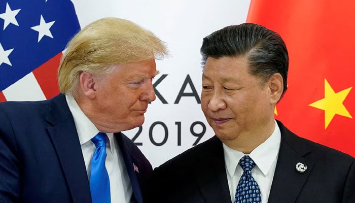 US President Donald Trump meets with Chinas President Xi Jinping at the start of their bilateral meeting at the G20 leaders summit in Osaka, Japan, June 29, 2019. — Reuters