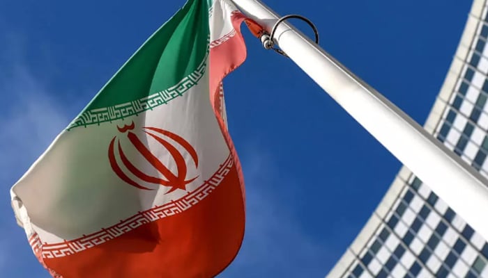 This file photo shows an Iranian flag. — AFP