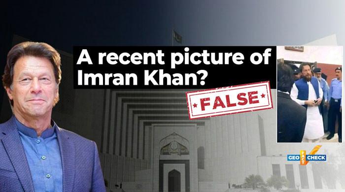 Fact-check: Edited photo of Imran Khan falsely shared as recent court appearance