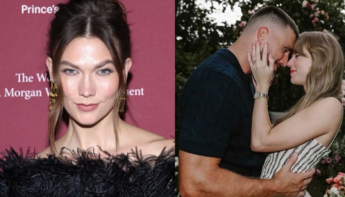 Karlie Kloss shows support for Taylor Swift after engagement announcement