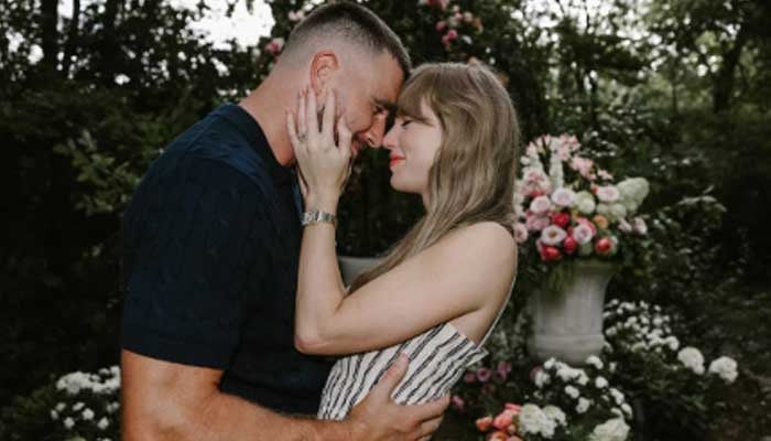 Travis Kelce’s dad gives rare details about his son, Taylor Swift engagement