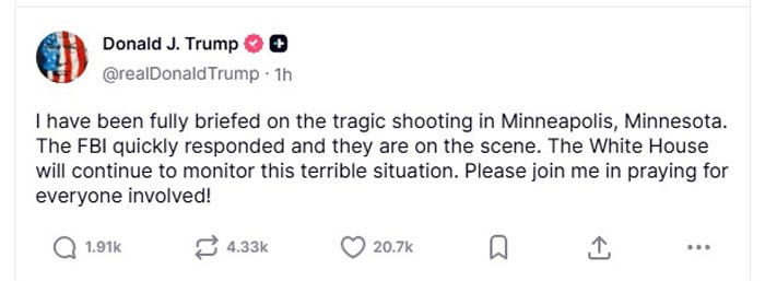 Three dead, 20 injured in shooting at Minneapolis Catholic school: authorities